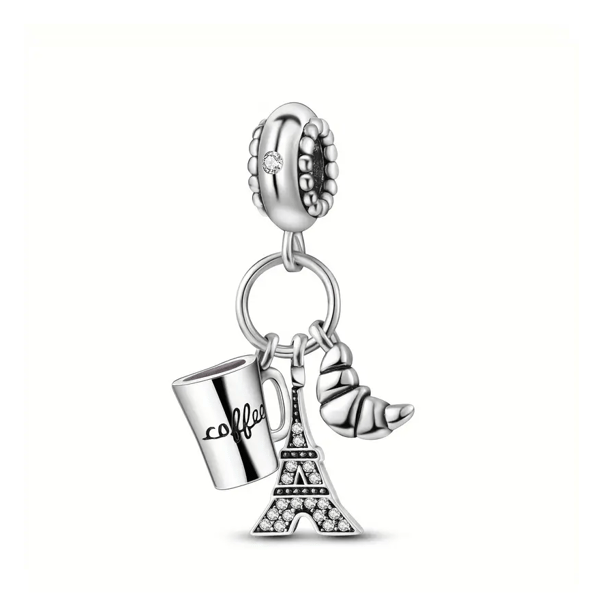 Parisian Breakfast Charm - Coastal Charms - Charm - Coastal Charm Creators