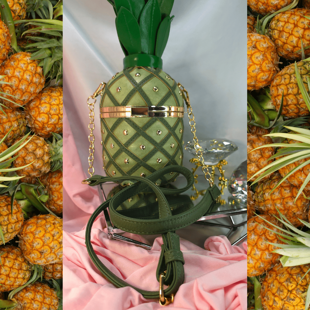 Pen Pineapple Apple Pen Bag - Lumina Luxe - Handbag - Coastal Charm Creators