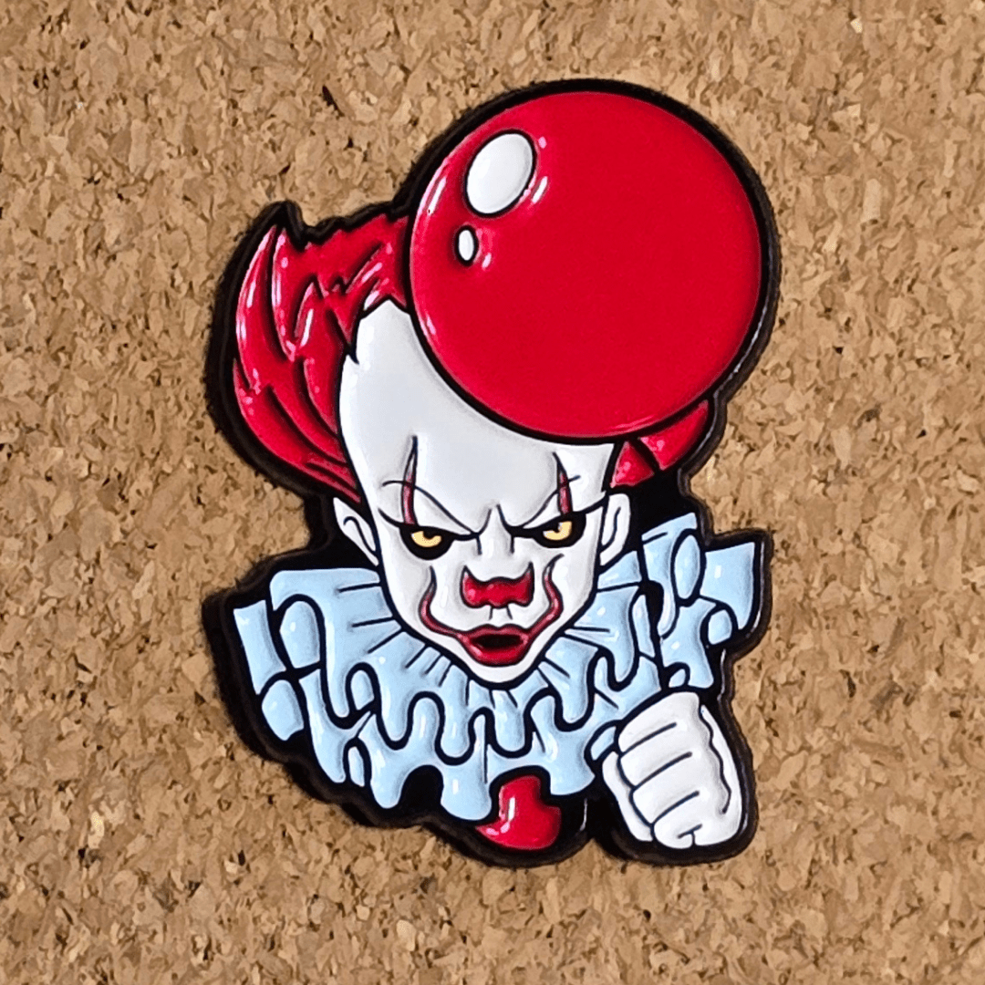 Pennywise the Clown Pin - Glitz & Gleam - Brooches - Coastal Charm Creators