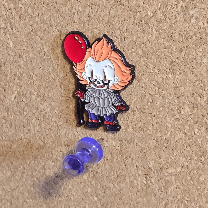 Pennywise the Dancing Clown Pin - Glitz & Gleam - Brooches - Coastal Charm Creators