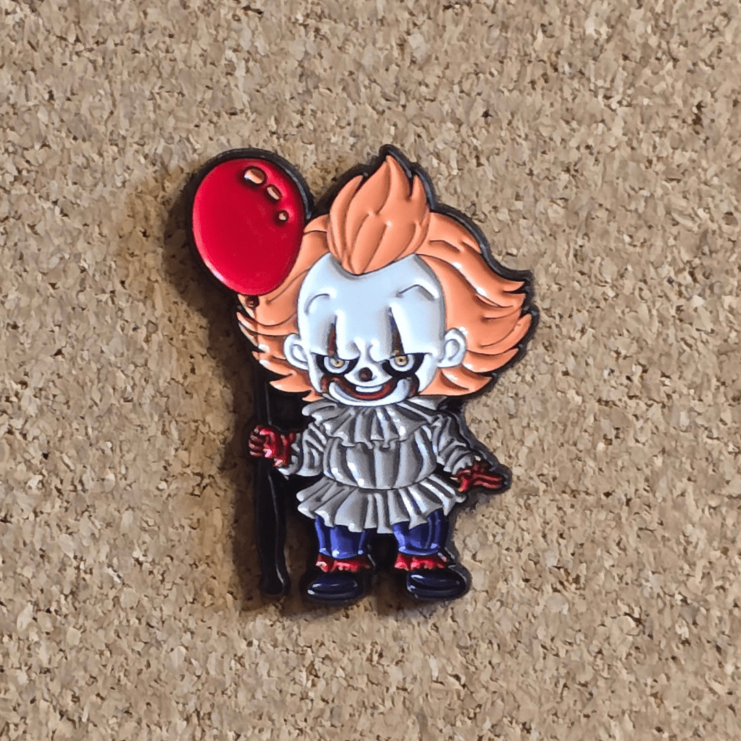 Pennywise the Dancing Clown Pin - Glitz & Gleam - Brooches - Coastal Charm Creators