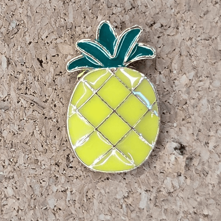 Petite Pineapple Pin - Glitz & Gleam - Brooches - Coastal Charm Creators