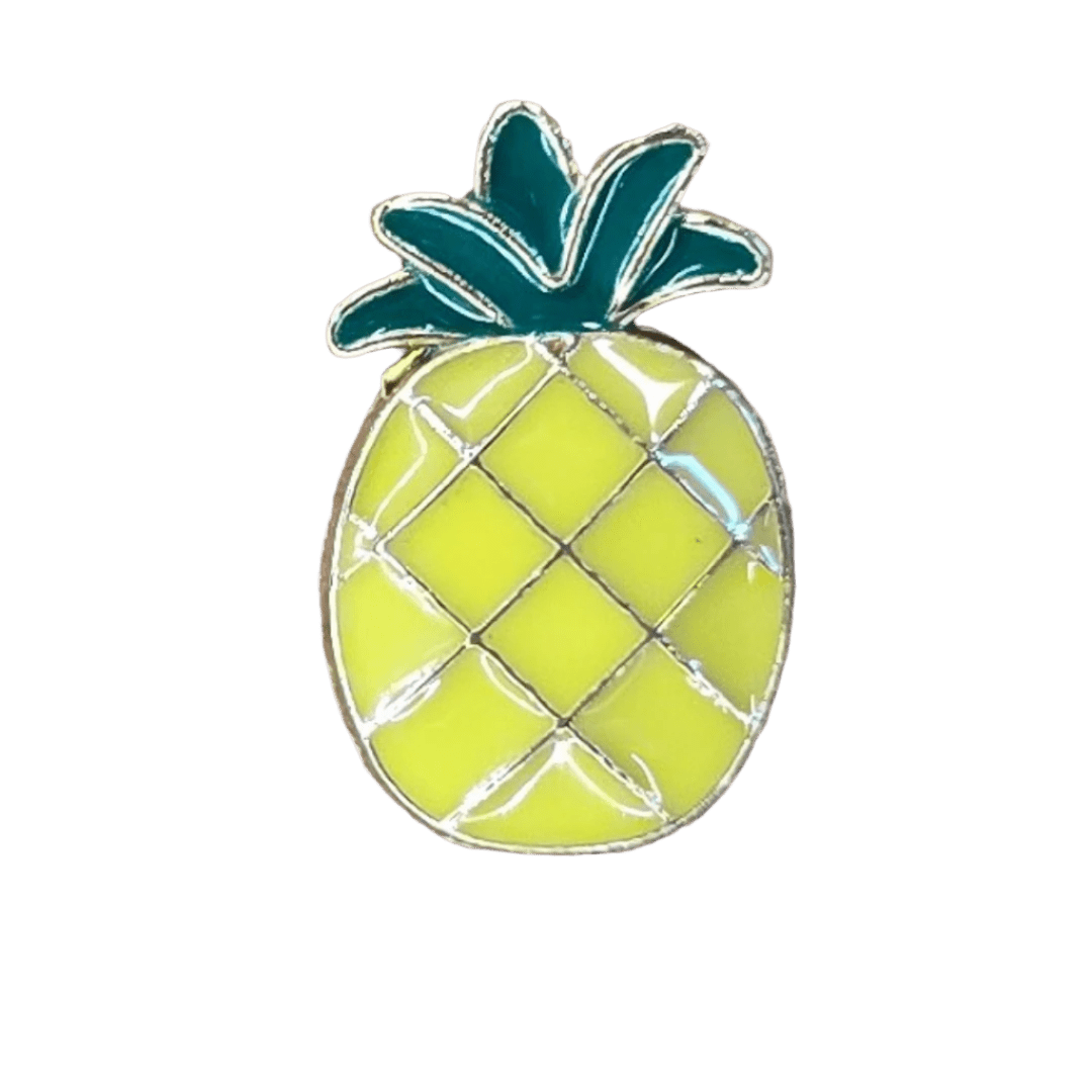 Petite Pineapple Pin - Glitz & Gleam - Brooches - Coastal Charm Creators