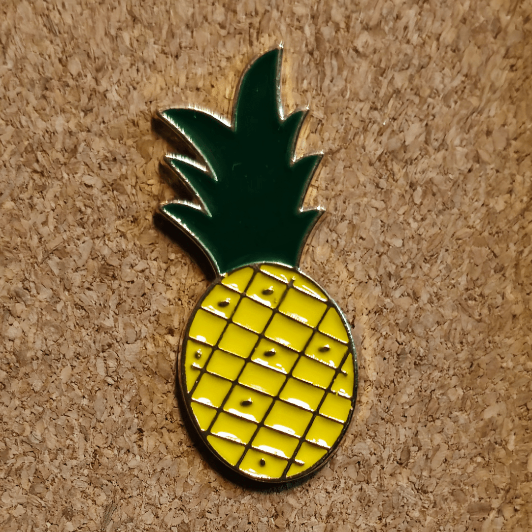 Pineapple Pin - Glitz & Gleam - Brooches - Coastal Charm Creators