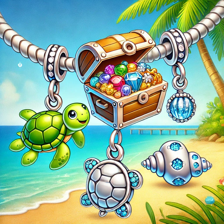 Pirate's Treasure Trio - Coastal Charms - Charm - Coastal Charm Creators