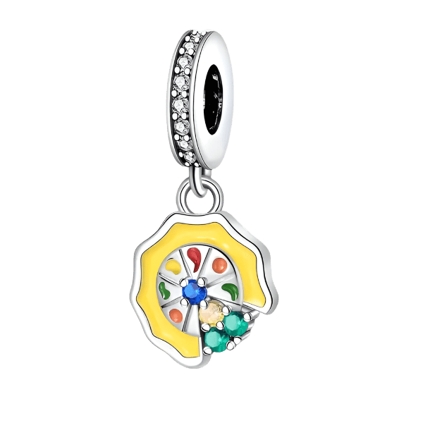 Pizza Party Charm - Coastal Charms - Charm - Coastal Charm Creators