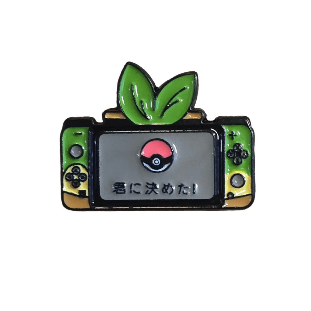 Pokémon Grookey Inspired Pin - Glitz & Gleam - Brooches - Coastal Charm Creators