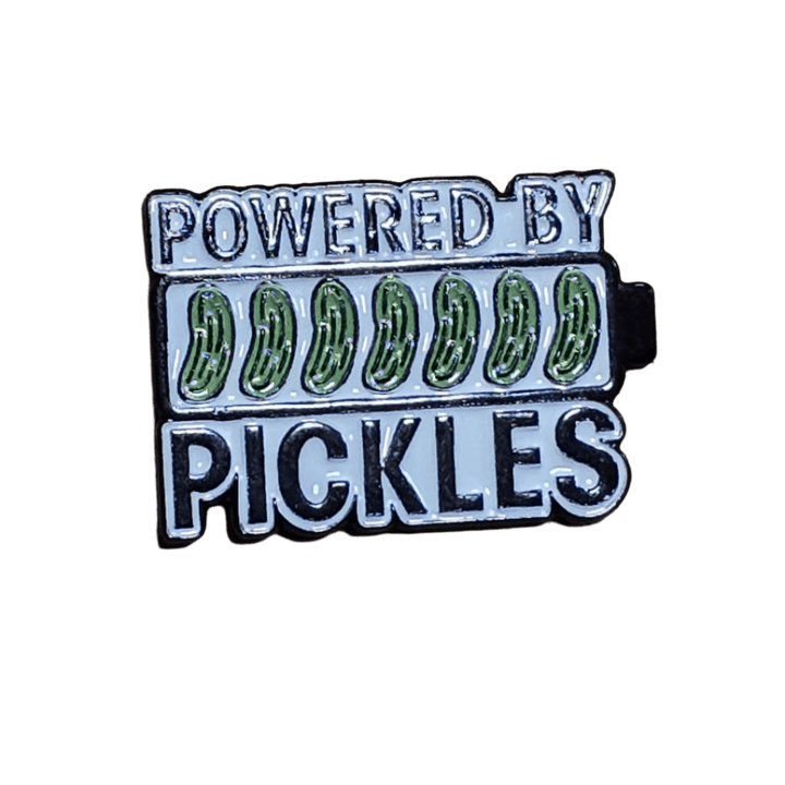 Powered by Pickles Pin - Glitz & Gleam - Brooches - Coastal Charm Creators