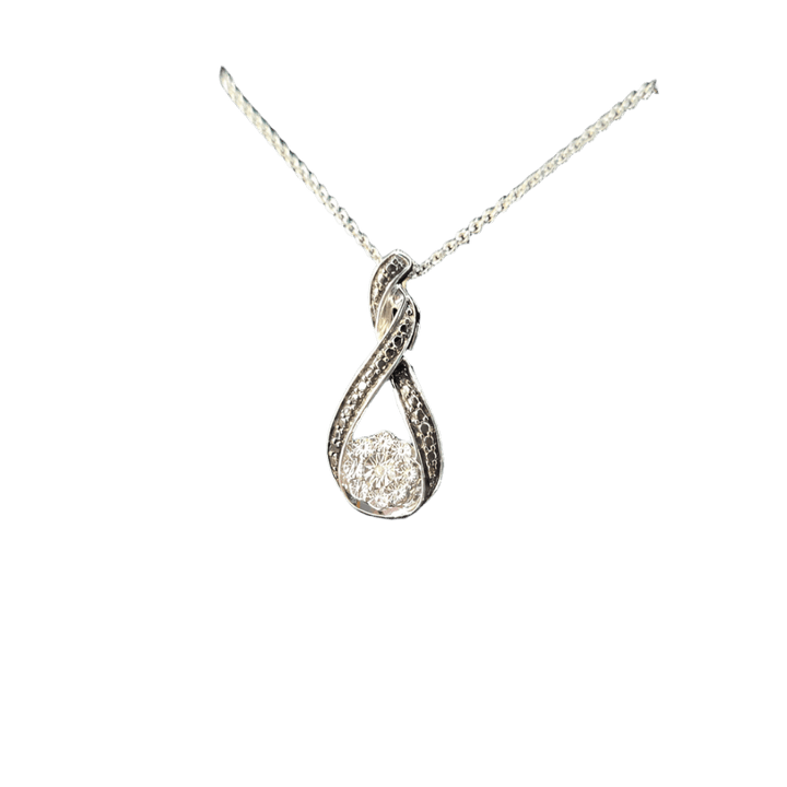 Radiance of Infinity Pendant Necklace - Diamond Dew - Necklace - Coastal Charm Creators