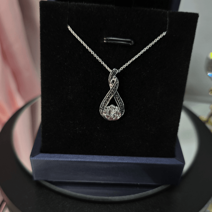 Radiance of Infinity Pendant Necklace - Diamond Dew - Necklace - Coastal Charm Creators