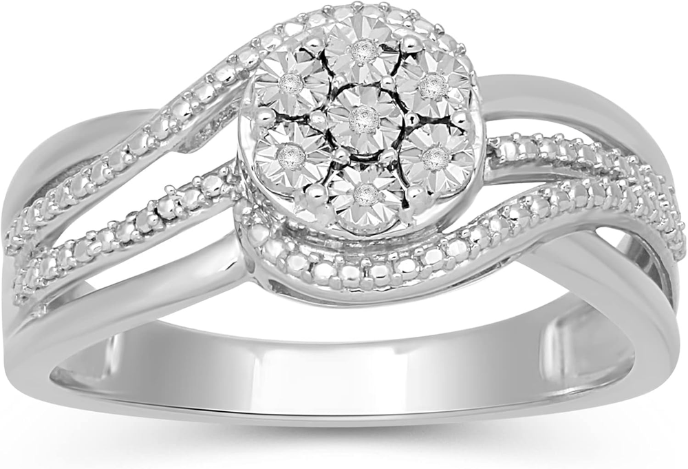 Radiant Halo - Diamond Dew - Ring - Coastal Charm Creators