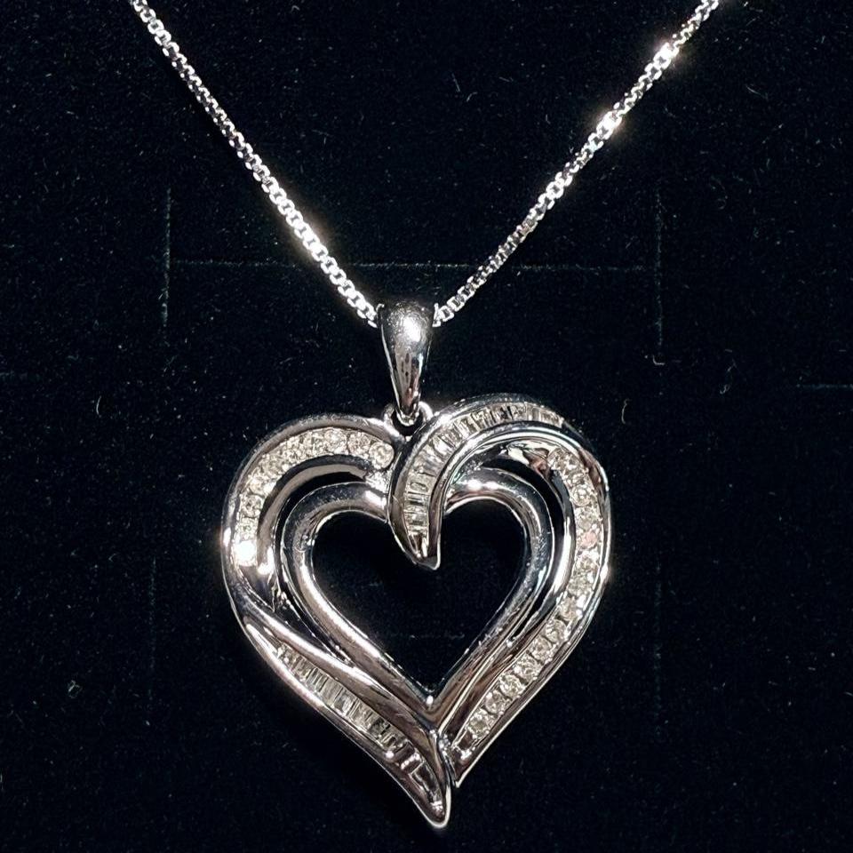 Radiant Heart Charm - Diamond Dew - Necklace - Coastal Charm Creators