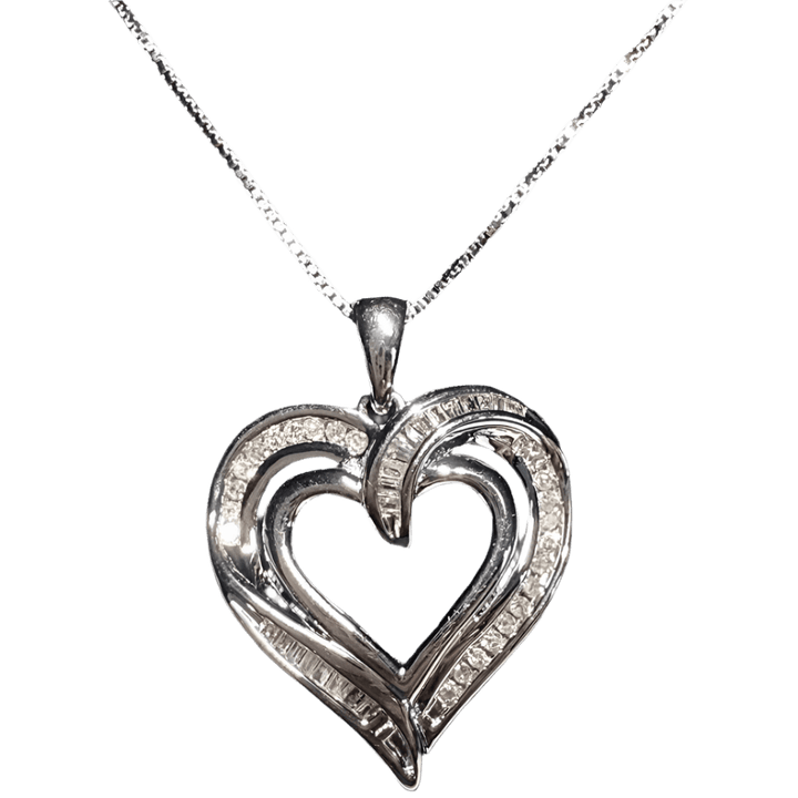 Radiant Heart Charm - Diamond Dew - Necklace - Coastal Charm Creators