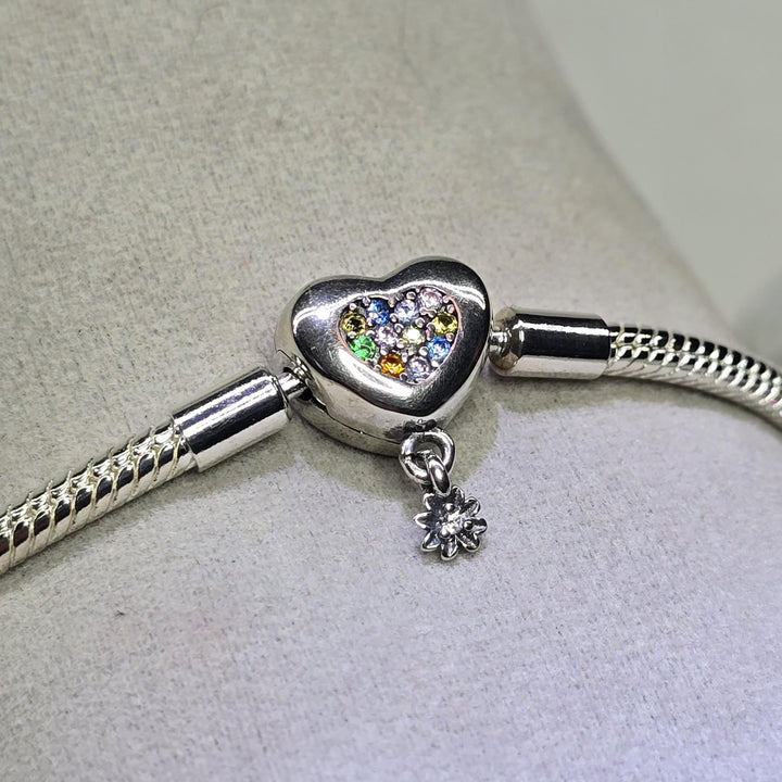 Rainbow Heartbeat Bracelet - Coastal Charms - Bracelet - Coastal Charm Creators