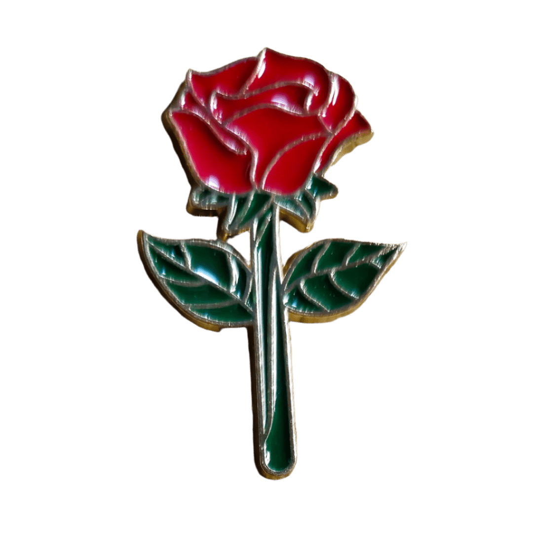 Red Rose Pin - Glitz & Gleam - Brooches - Coastal Charm Creators