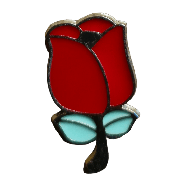 Red Tulip Pin - Glitz & Gleam - Brooches - Coastal Charm Creators