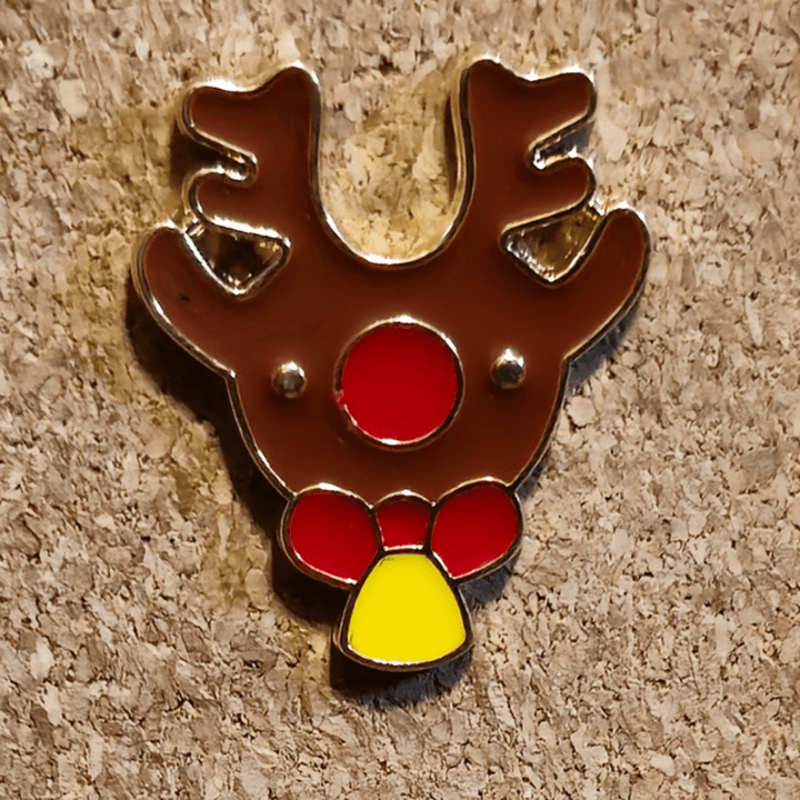 Reindeer Pin - Glitz & Gleam - Brooches - Coastal Charm Creators