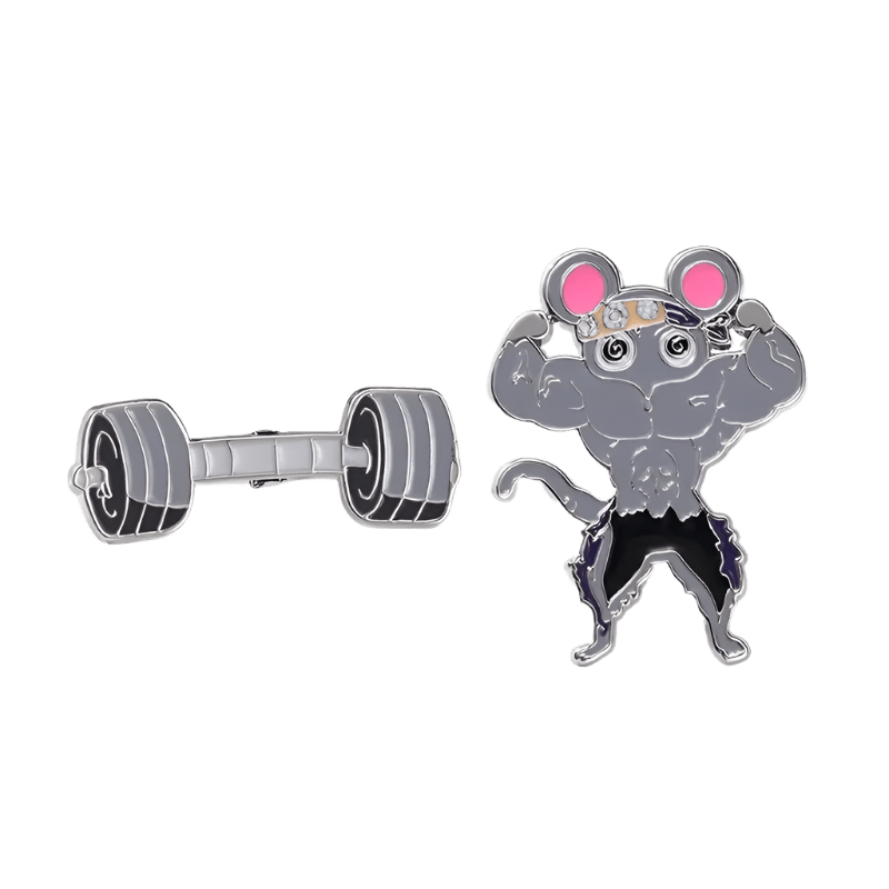 Ripped Demon Slayer Mouse Pin - Glitz & Gleam - Brooches - Coastal Charm Creators