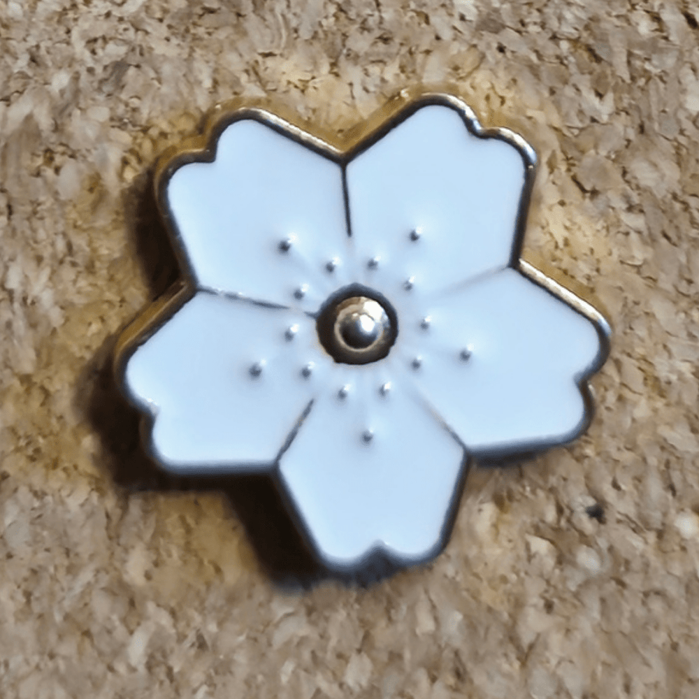 Sakura Blossom Pin - Glitz & Gleam - Brooches - Coastal Charm Creators