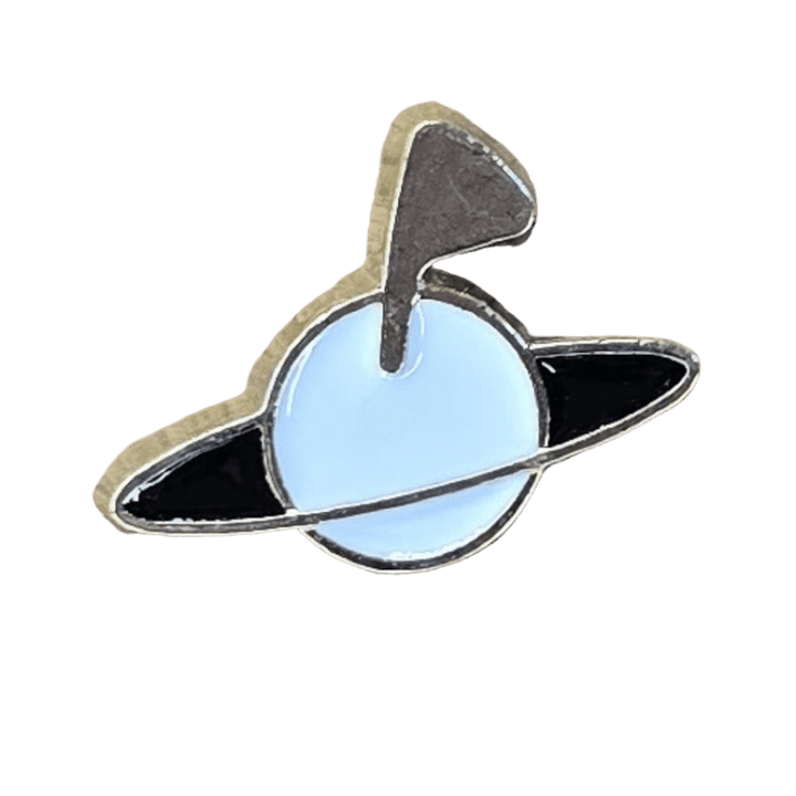 Saturn Golf Pin - Glitz & Gleam - Brooches - Coastal Charm Creators