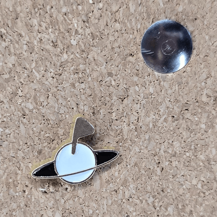 Saturn Golf Pin - Glitz & Gleam - Brooches - Coastal Charm Creators