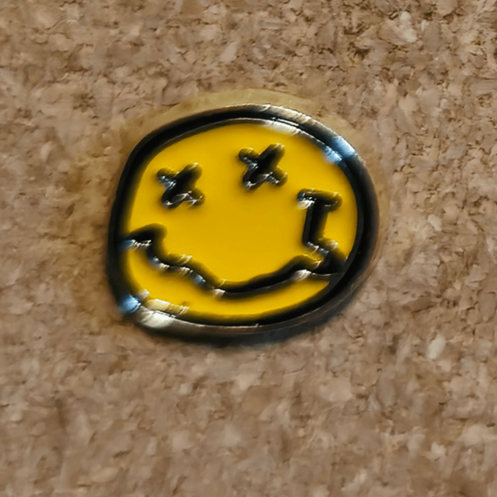 Smile Face Pin - Glitz & Gleam - Brooches - Coastal Charm Creators