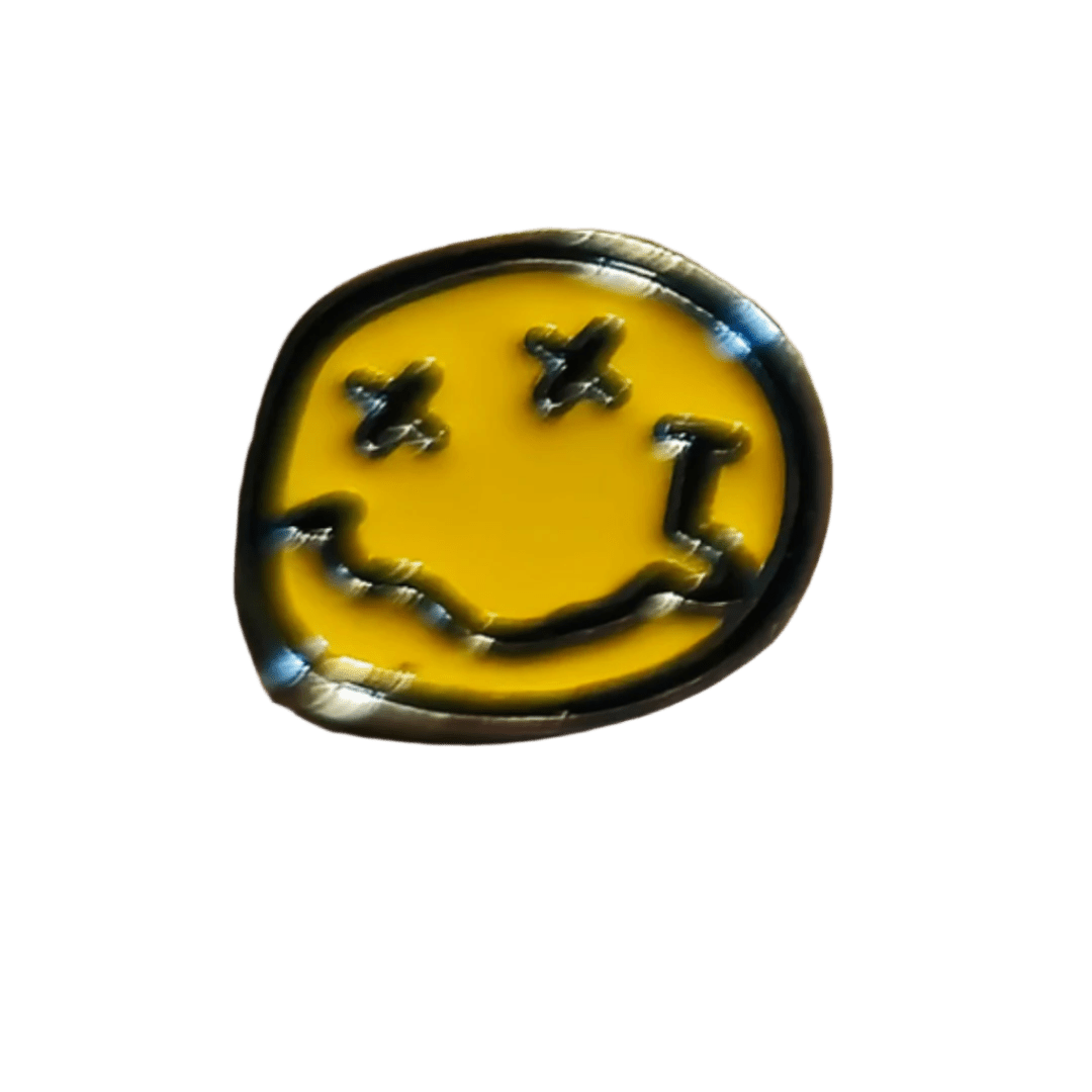 Smile Face Pin - Glitz & Gleam - Brooches - Coastal Charm Creators