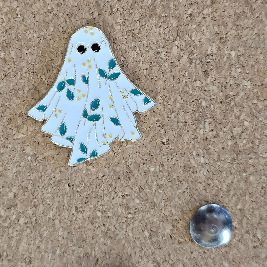 Spring's Ghost Pin - Glitz & Gleam - Brooches - Coastal Charm Creators