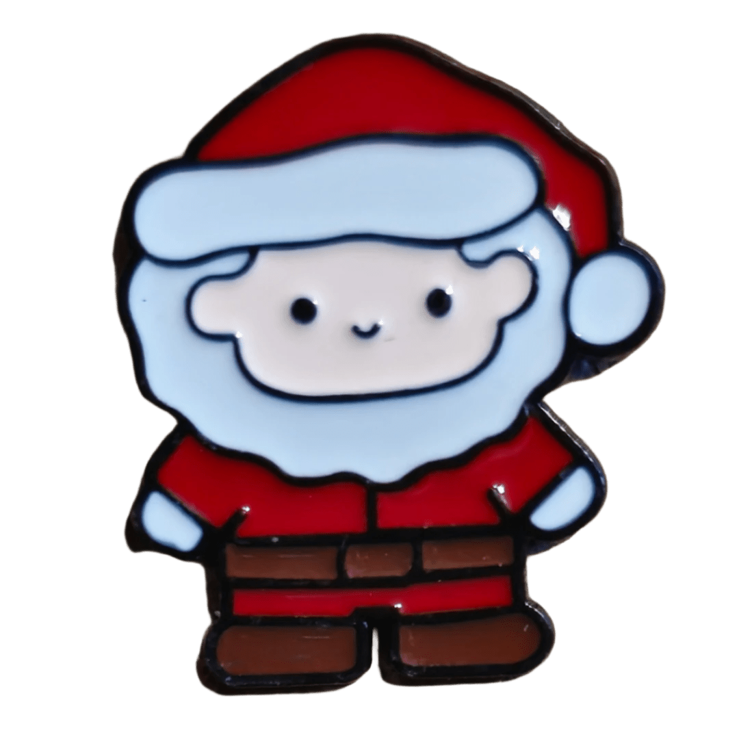 Standing Santa Pin - Glitz & Gleam - Brooches - Coastal Charm Creators