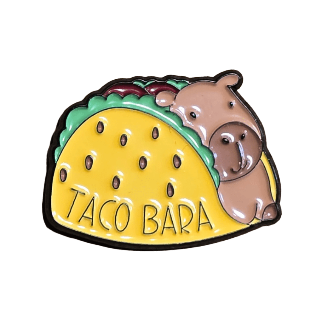 Taco Bara Pin - Glitz & Gleam - Brooches - Coastal Charm Creators