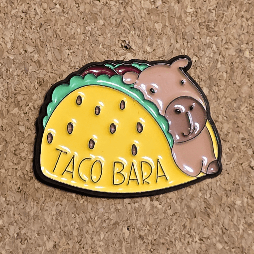 Taco Bara Pin - Glitz & Gleam - Brooches - Coastal Charm Creators