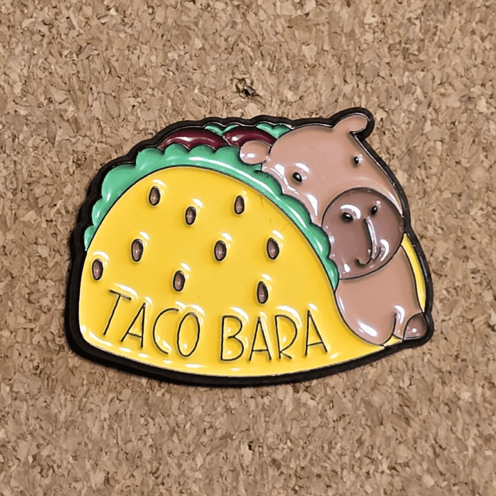 Taco Bara Pin - Glitz & Gleam - Brooches - Coastal Charm Creators