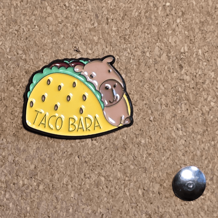 Taco Bara Pin - Glitz & Gleam - Brooches - Coastal Charm Creators