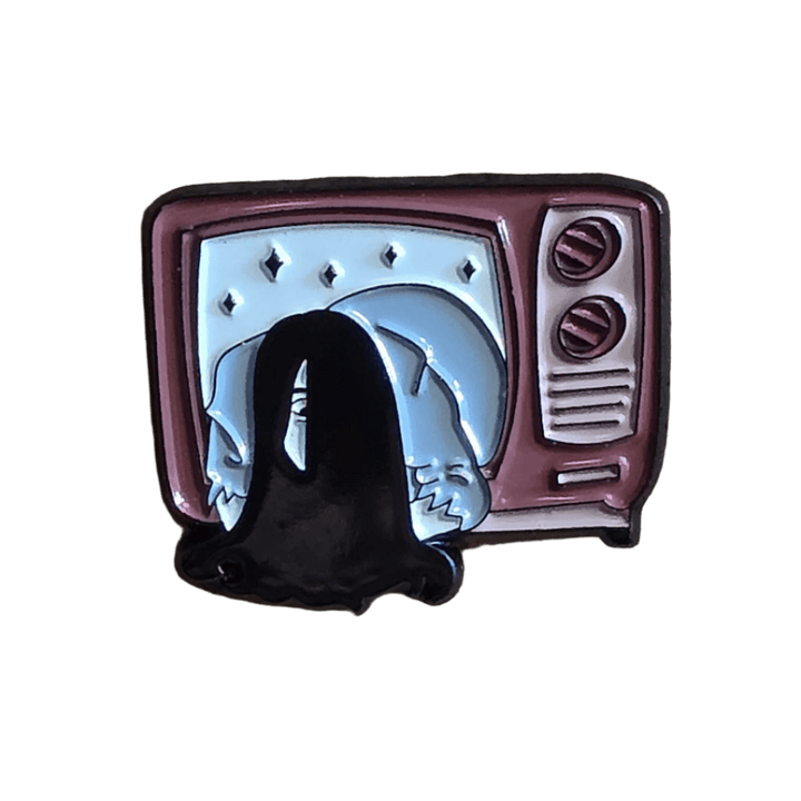 The Ring TV Pin - Glitz & Gleam - Brooches - Coastal Charm Creators