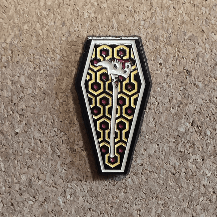 The Shining Coffin Axe Pin - Glitz & Gleam - Brooches - Coastal Charm Creators