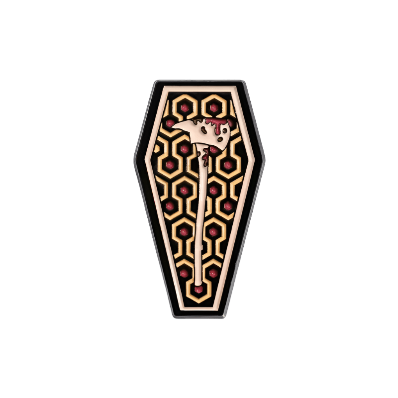 The Shining Coffin Axe Pin - Glitz & Gleam - Brooches - Coastal Charm Creators