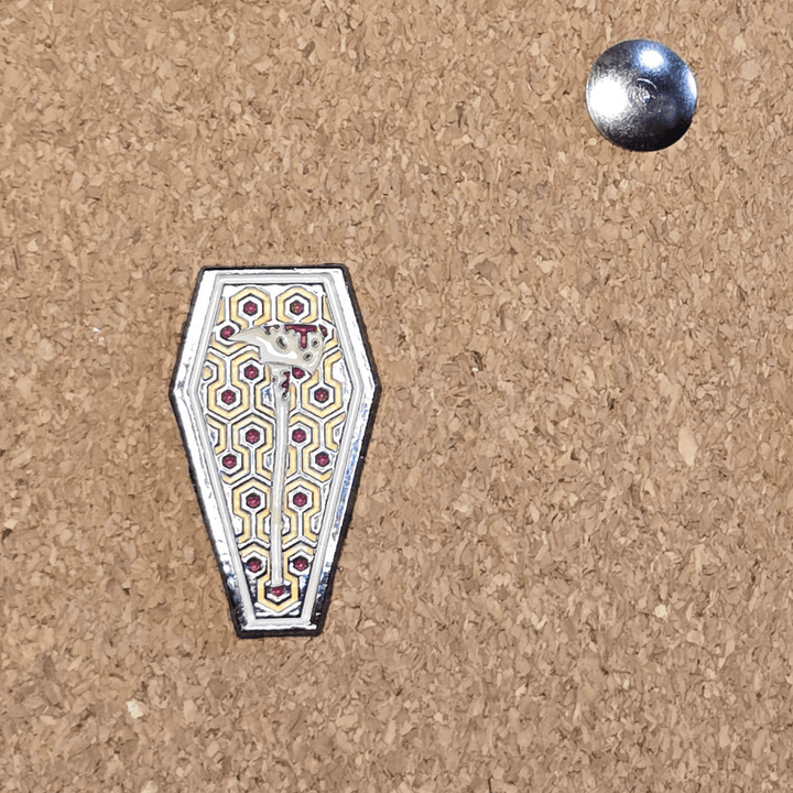 The Shining Coffin Axe Pin - Glitz & Gleam - Brooches - Coastal Charm Creators