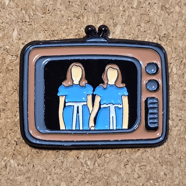 The Shining Twins TV Pin - Glitz & Gleam - Brooches - Coastal Charm Creators