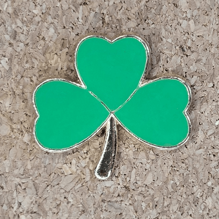 Three Leaf Clover Pin - Glitz & Gleam - Brooches - Coastal Charm Creators