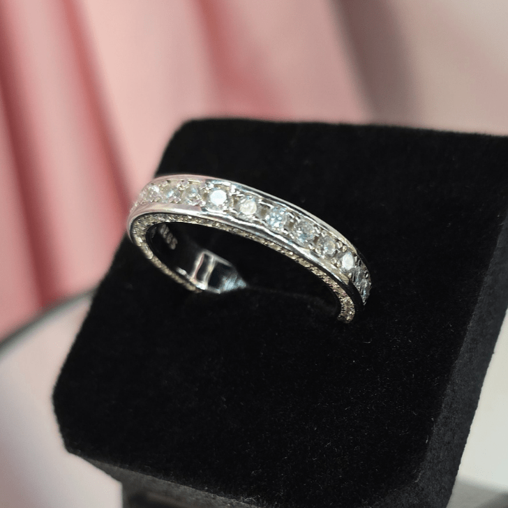 Timeless Brilliance Eternity Band - Silver Signature - Ring - Coastal Charm Creators