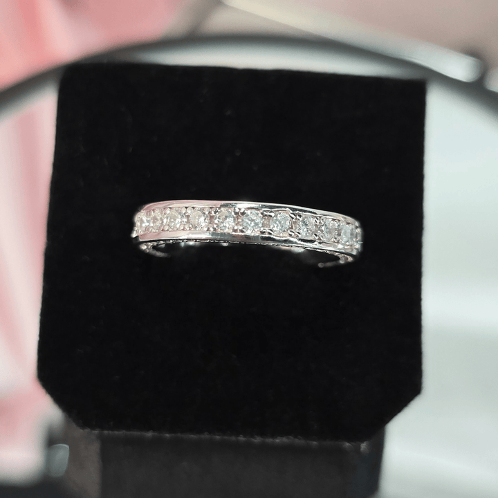 Timeless Brilliance Eternity Band - Silver Signature - Ring - Coastal Charm Creators