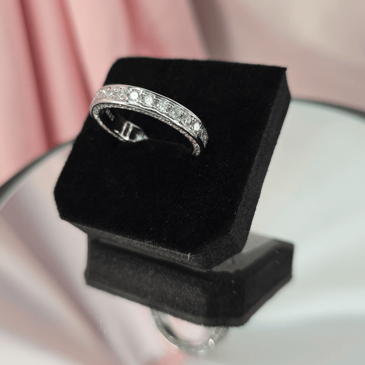 Timeless Brilliance Eternity Band - Silver Signature - Ring - Coastal Charm Creators