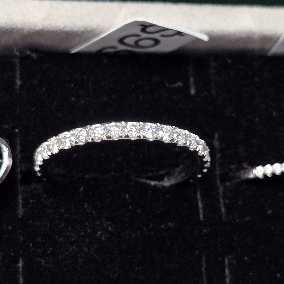 Timeless Sparkle Band - Diamond Dew - Ring - Coastal Charm Creators