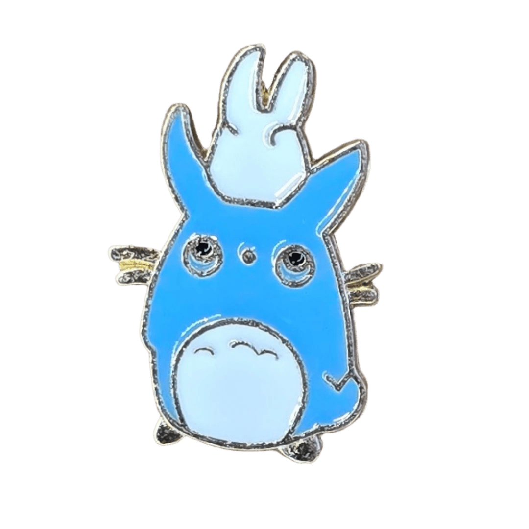 Tiny Totoro Pin - Glitz & Gleam - Brooches - Coastal Charm Creators