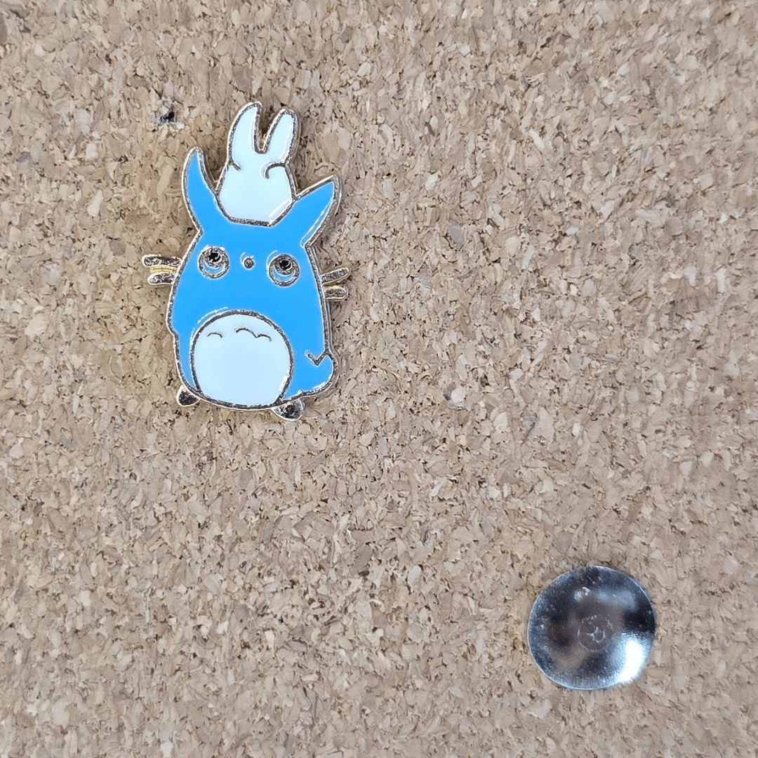 Tiny Totoro Pin - Glitz & Gleam - Brooches - Coastal Charm Creators