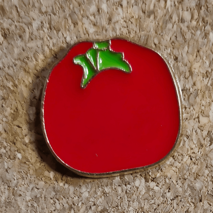 Tomato Pin - Glitz & Gleam - Brooches - Coastal Charm Creators