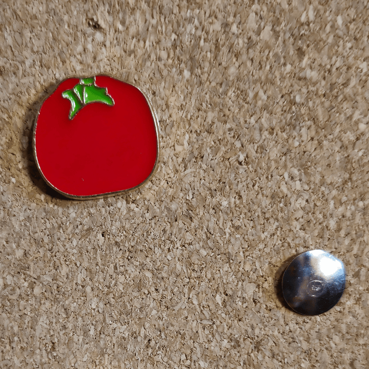 Tomato Pin - Glitz & Gleam - Brooches - Coastal Charm Creators