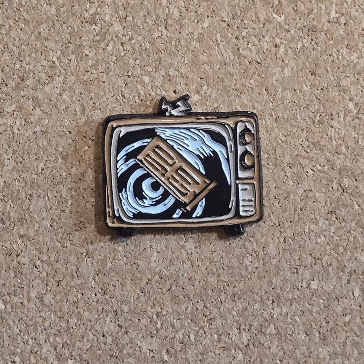 Twilight Zone intro TV Pin - Glitz & Gleam - Brooches - Coastal Charm Creators