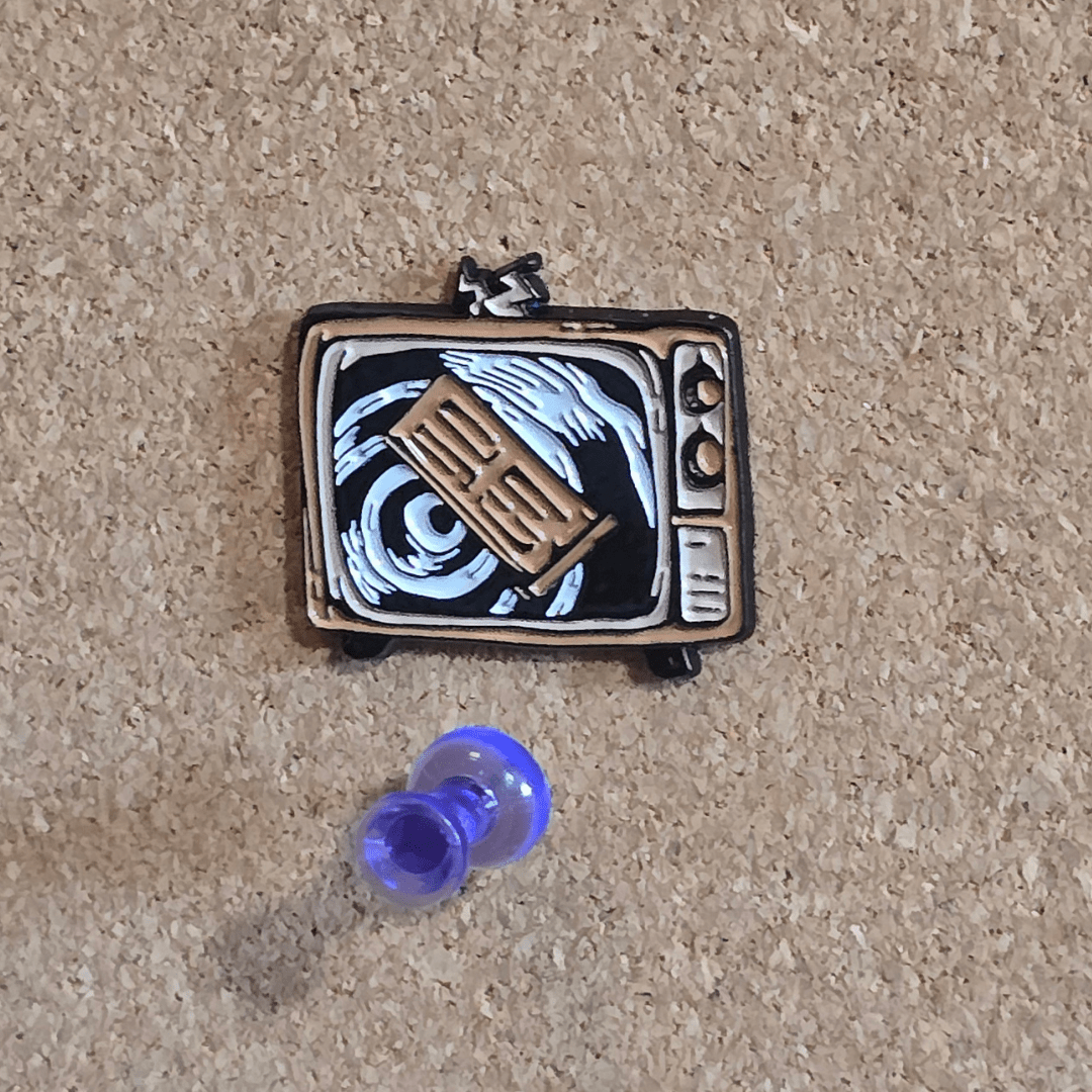 Twilight Zone intro TV Pin - Glitz & Gleam - Brooches - Coastal Charm Creators