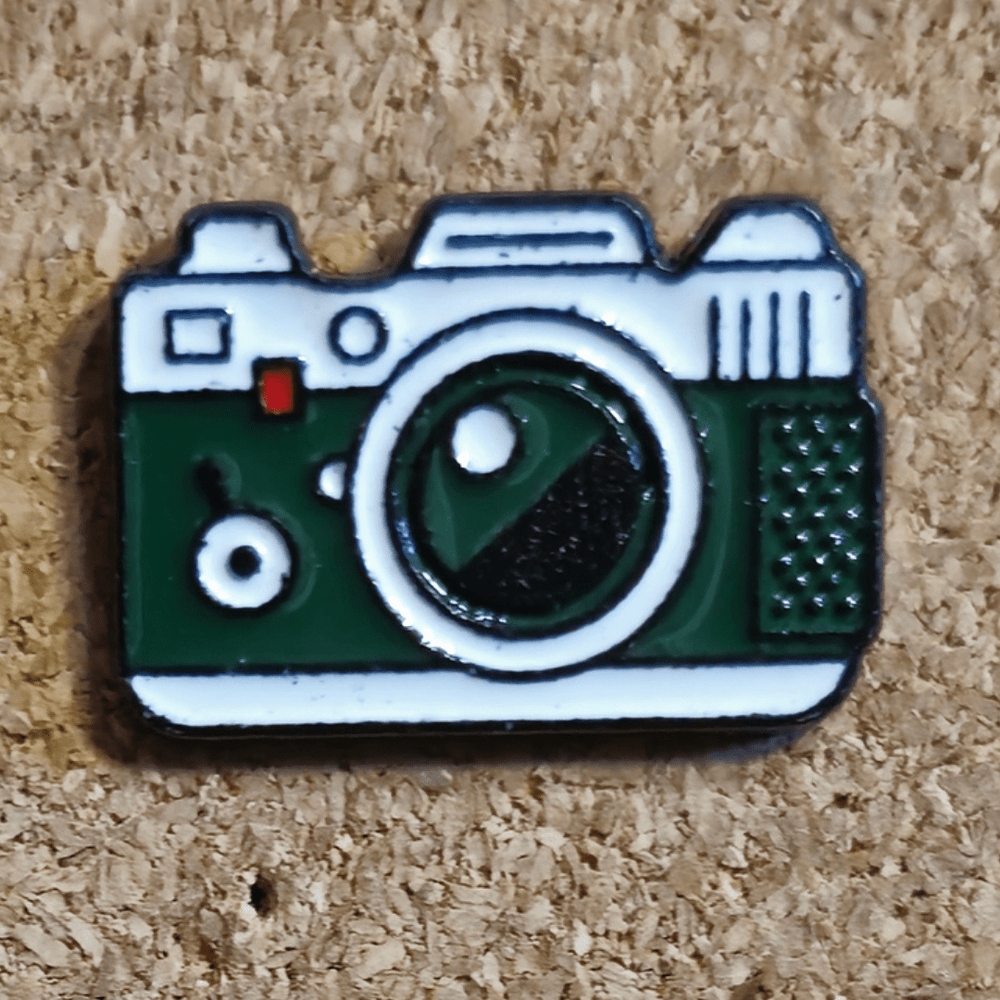 Vintage Camera Pin - Glitz & Gleam - Brooches - Coastal Charm Creators